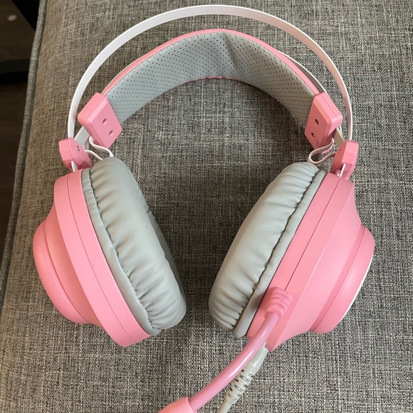 Pink Girl Gamer Headset - Picture 4 of 4